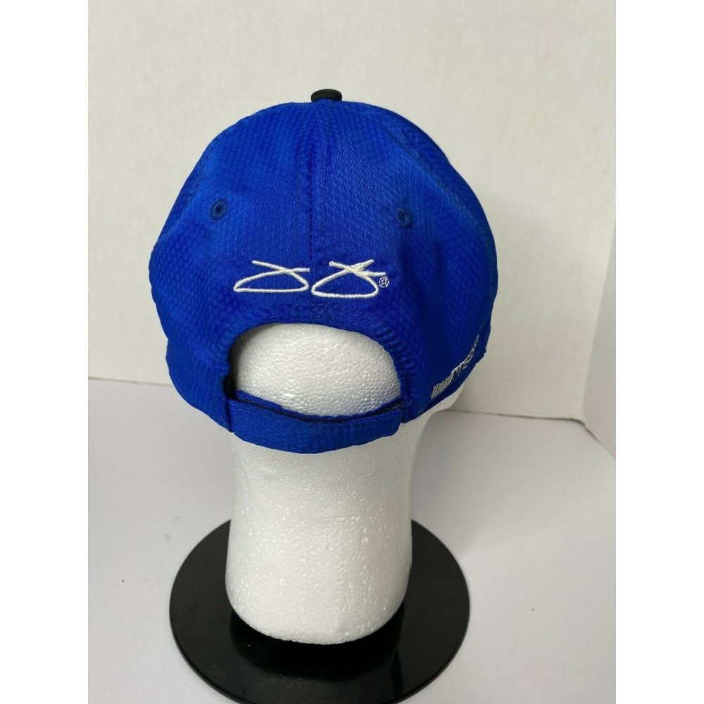 NASCAR Jimmy Johnson #48 Team Lowe Racing Blue Adjustable Strap Back Cap/Hat OS - Picture 3 of 11